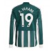 Manchester United Raphael Varane #19 Bortedrakt 2023-24 Lange ermer